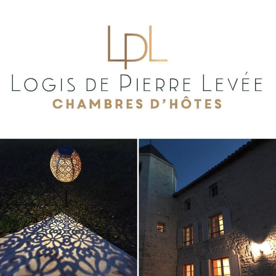 Bed and Breakfast Logis De Pierre Levee Bessines Exterior foto