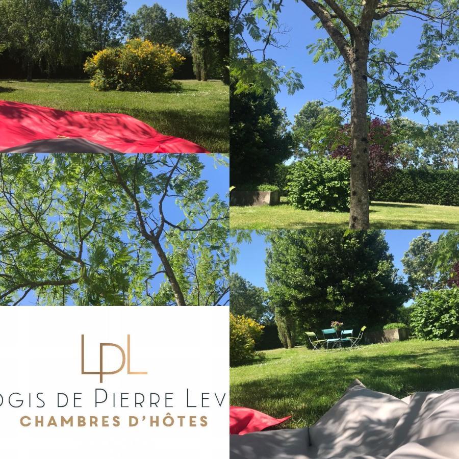 Bed and Breakfast Logis De Pierre Levee Bessines Exterior foto